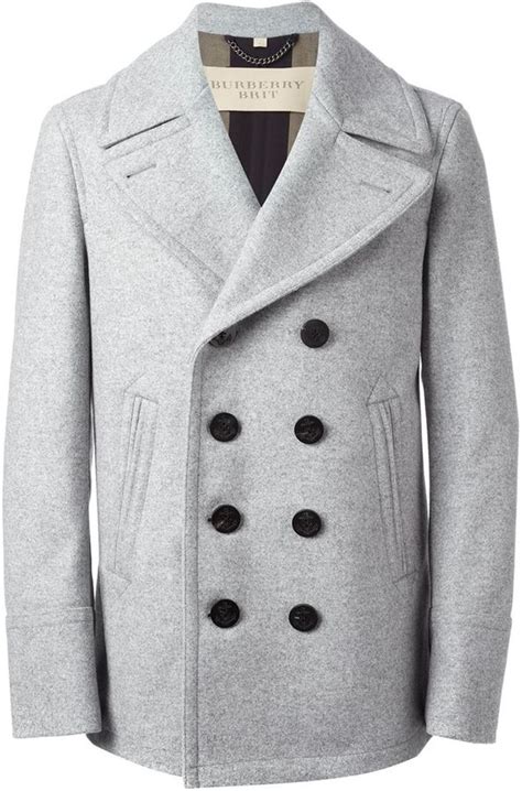 red burberry peacoat|Burberry peacoat men's navy.